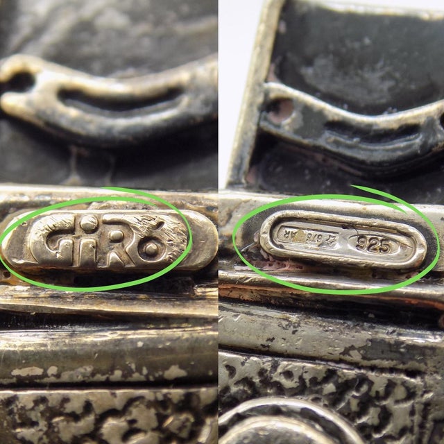 Metal Vintage Italian Handmade Silver Tripod Camera Long Figurine, 1960s For Sale - Image 7 of 10