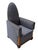 Art Deco Lounge Chair in Oak and Macassar Ebony by Paul Bromberg, 1927 For Sale - Image 6 of 14