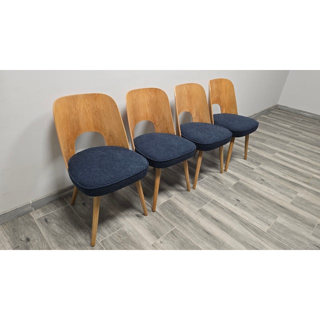 Dining Chairs by Oswald Haerdtl, 1950s, Set of 4 For Sale - Image 3 of 10