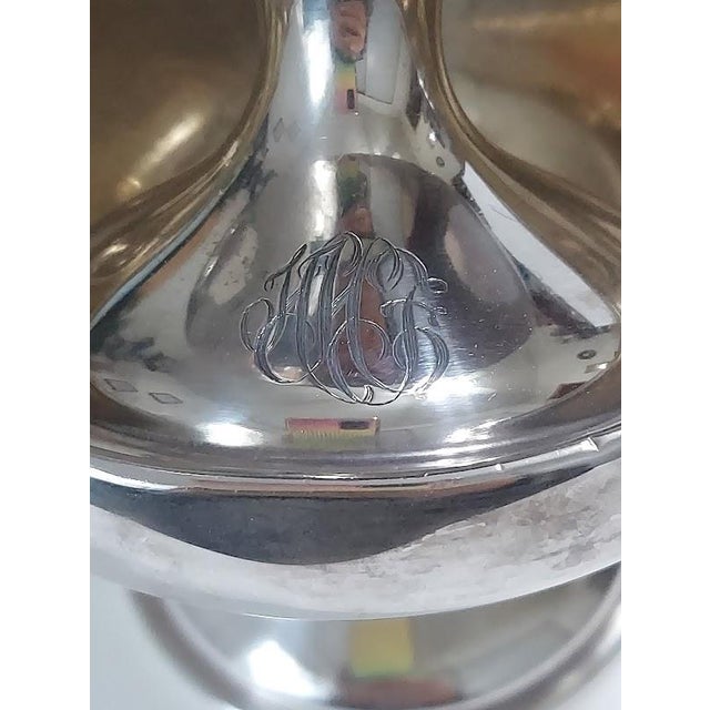Traditional Antique Schmitz Moore & Co Sterling Silver Gilt Sherbet Cups - Set of Six For Sale - Image 3 of 11