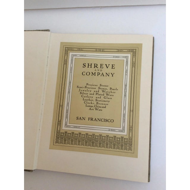 Shreve & Company Bronze Plaque Catalog Book For Sale - Image 4 of 11