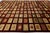 2020s Modern Geometric Grid Hand-Knotted Wool Area Rug in Deep Burgundy & Earth Tones For Sale - Image 5 of 12