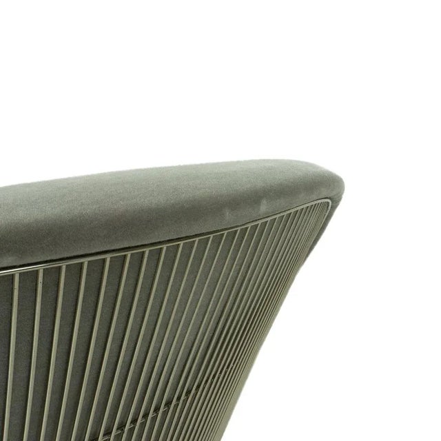 Textile Lounge Chair by Warren Platner for Knoll Inc. / Knoll International, 1990s For Sale - Image 7 of 10