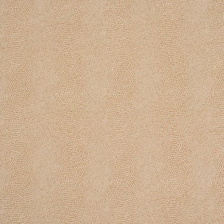 SAMPLE - Schumacher Snakeskin Vinyl Wallpaper In Sand For Sale