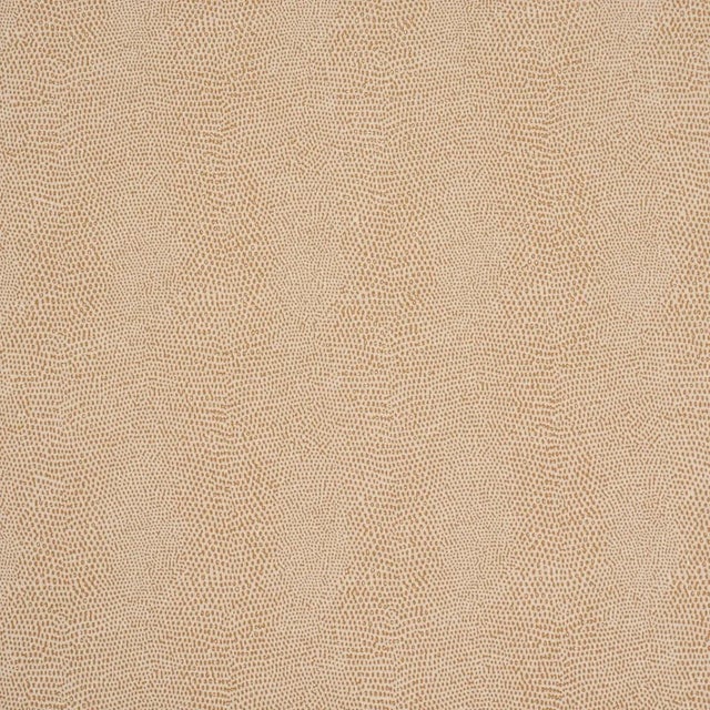 SAMPLE - Schumacher Snakeskin Vinyl Wallpaper In Sand For Sale