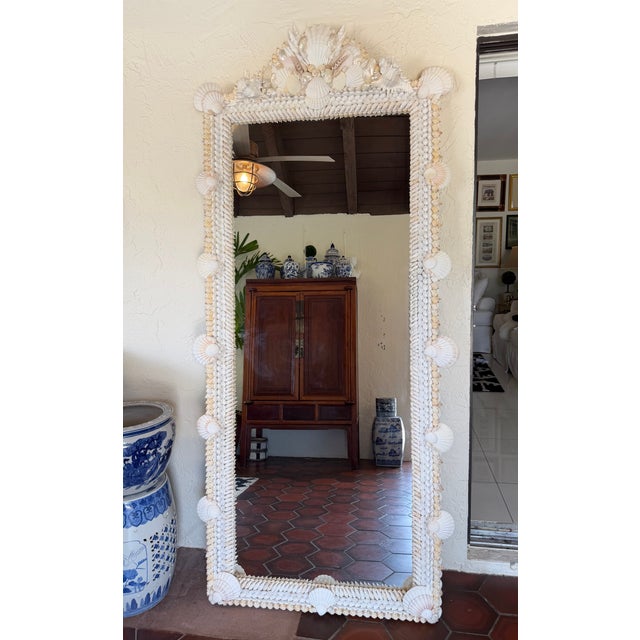 Grotto Shell Mirror For Sale - Image 15 of 16