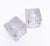 Glass Frosted Ice Glass Cube Wall and Ceiling Lights from Peill & Putzler, 1970, Set of 2 For Sale - Image 7 of 10