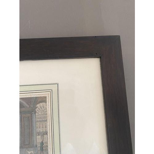 Mid 18th Century Contrada Dora Grossa, 1700s, Color Print, Framed For Sale - Image 5 of 16