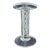 Vintage Simon Pierce Hand Blown Pillar Air Twist Candle Holder Pedestal For Sale