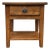 Broyhill Attic Heirlooms Farmhouse Oak Side Table For Sale