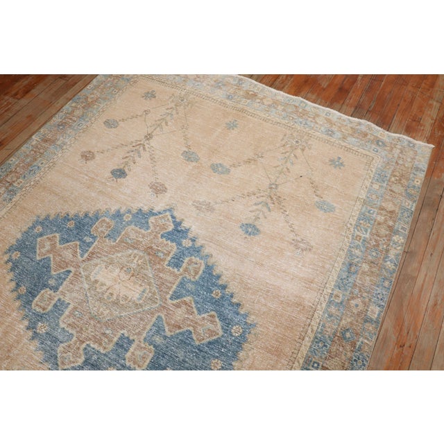 Vintage Persian Afshar Rug, 5'4'' X 7'1'' For Sale - Image 9 of 9