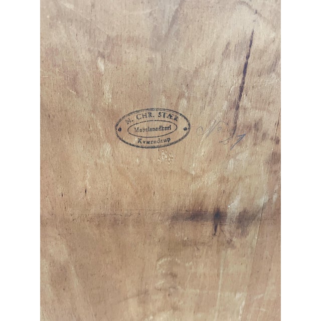 1960s Danish Modern Mahogany Bookcase For Sale - Image 18 of 18