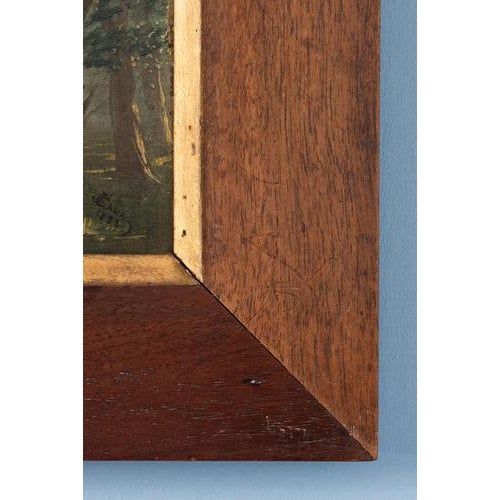 French School Artist, Sidi Abdallah Cherif Mausoleum in Tunis, Oil Painting on Board, 1888 For Sale - Image 6 of 8