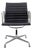 EA 108 Chair in Black Leather by Charles & Ray Eames for Vitra For Sale