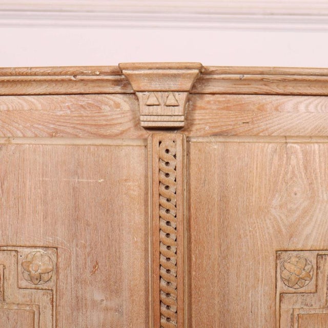 Swedish Bowfront Buffet in Pine For Sale - Image 4 of 11
