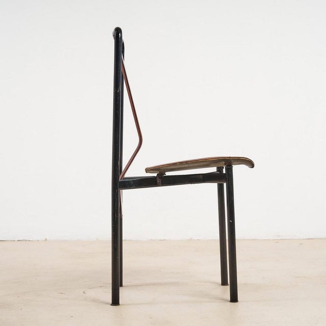 Metal Irma Chairs by Achille Castiglioni, Set of 2 For Sale - Image 7 of 8