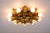 Large Vintage Florentine Leaf Ceiling Lamp by Banci Firenze, 1960s For Sale - Image 4 of 9