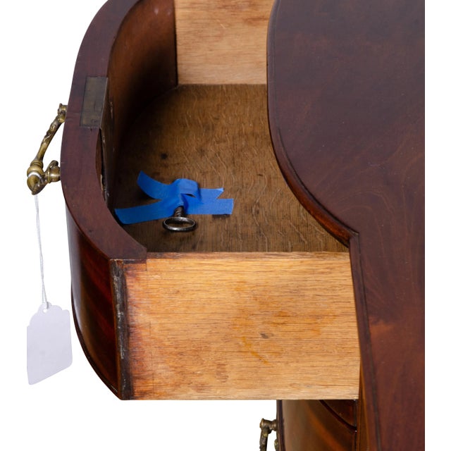 George III Mahogany Chest Attributed to Wright and Elwick For Sale - Image 10 of 13