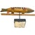 Contemporary Folk Art Fish Decoys by Ronald Derrow Set of 2 For Sale - Image 17 of 18