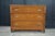 Brown Antique Victorian Eastlake Oak Three Drawer Carved Dresser Chest Casters 43" For Sale - Image 8 of 18