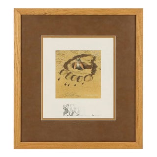 Bev Doolittle Signed Lithograph "No Respect" 1997 For Sale