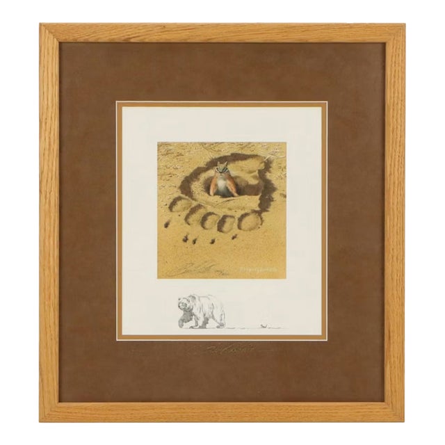 Bev Doolittle Signed Lithograph "No Respect" 1997 For Sale