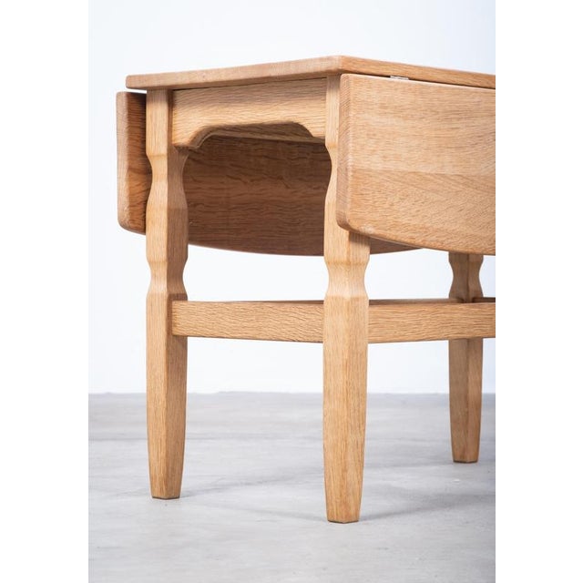 Rectangular Oak Coffee Table by Henning Kjærnulf, 1960 For Sale - Image 6 of 9