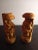 Boho Chic Handcarved Sandalwood Lord Ganesh Figurines - Set of 2 For Sale - Image 3 of 7