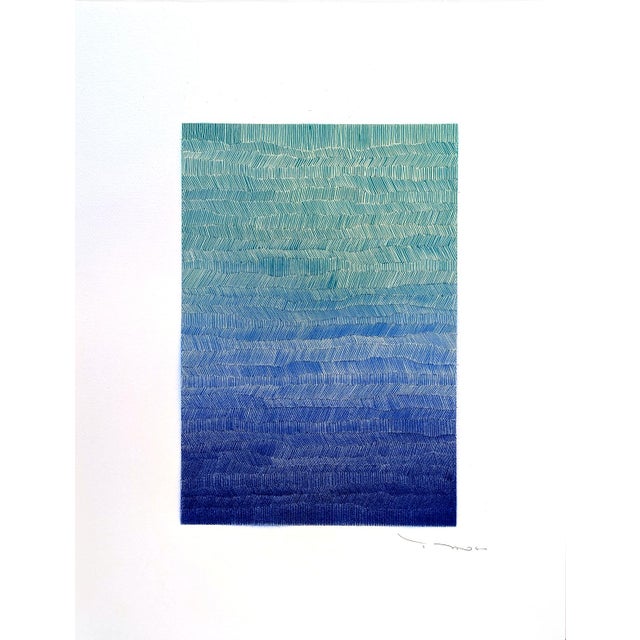 "Grand Carré Long 2025 - 06" Original Drawing by Tehos For Sale