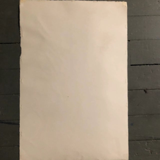 Original Vintage Watercolor Poppy Still Life Painting Signed 1970’s For Sale In Philadelphia - Image 6 of 8