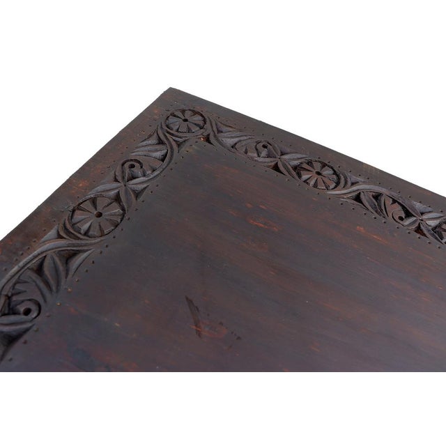 Vintage Wooden Dining Table, 1970s For Sale - Image 16 of 18