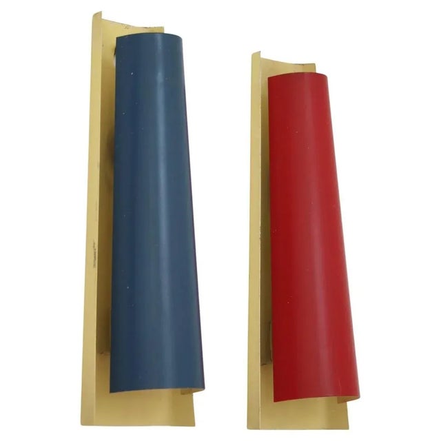 Danish Wall Lamps by Henning Wind Hansen for Voss Lighting, 1960s For Sale - Image 12 of 12