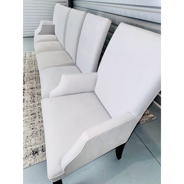 Contemporary Restoration Hardware Hudson Parsons Dining Chairs Set of 6 For Sale - Image 3 of 8
