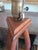 Vintage Mid-Century Modern Sculpted Bentwood & Brass Table Lamp For Sale - Image 4 of 16