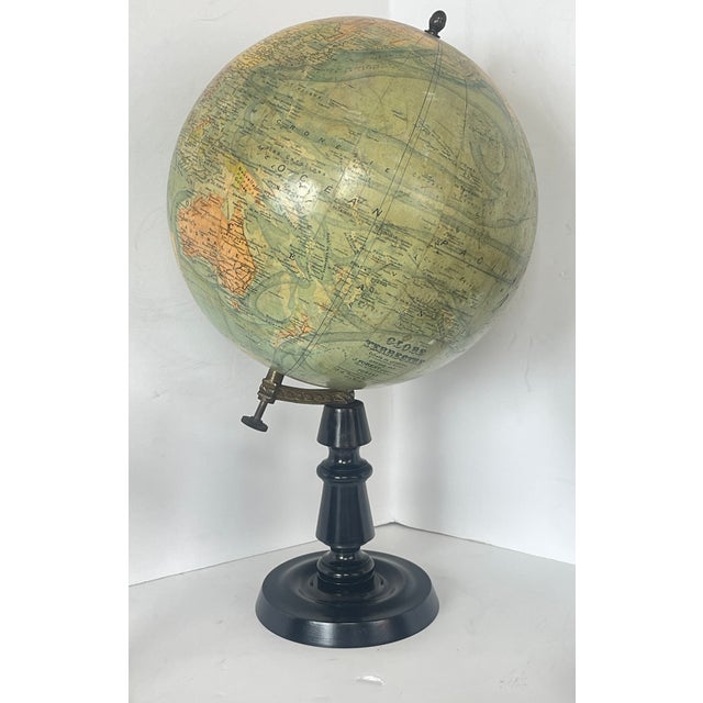 This is a rare Group Of 3 19Th. C Terrestrial Globes 2 By J.Forest & 1 English . The 2 large ones are by J.Forrest Paris....