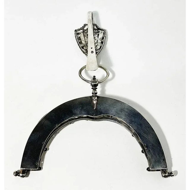 Antique Dutch Silver Bracket by Gelderen, Pieter Van Ameide, Schoonhoven, 1839 For Sale - Image 4 of 7
