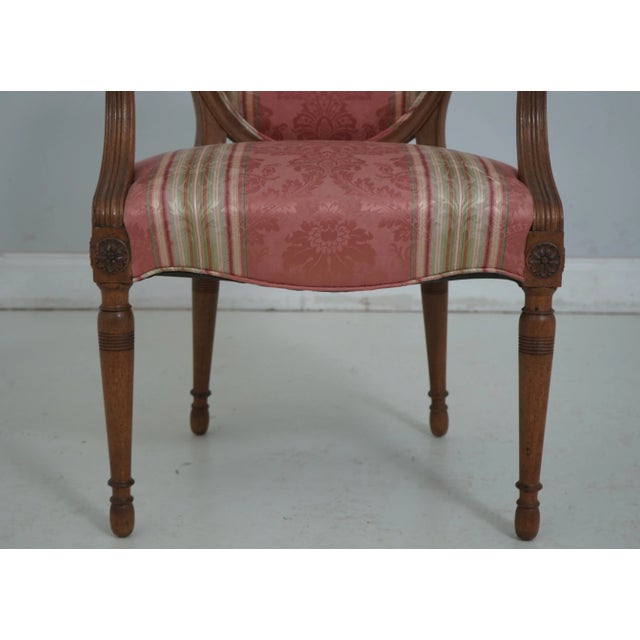Smith & Watson Attributed Set of 8 Adam Dining Room Chairs For Sale In Philadelphia - Image 6 of 12
