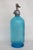 This gorgeous Sky Blue colored Seltzer Bottle is made of glass with a metal topper and made in London. The nozzle has...