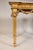 18th Century Early 19th Century Neoclassical Gilt and Marble-Top Console Table For Sale - Image 5 of 8