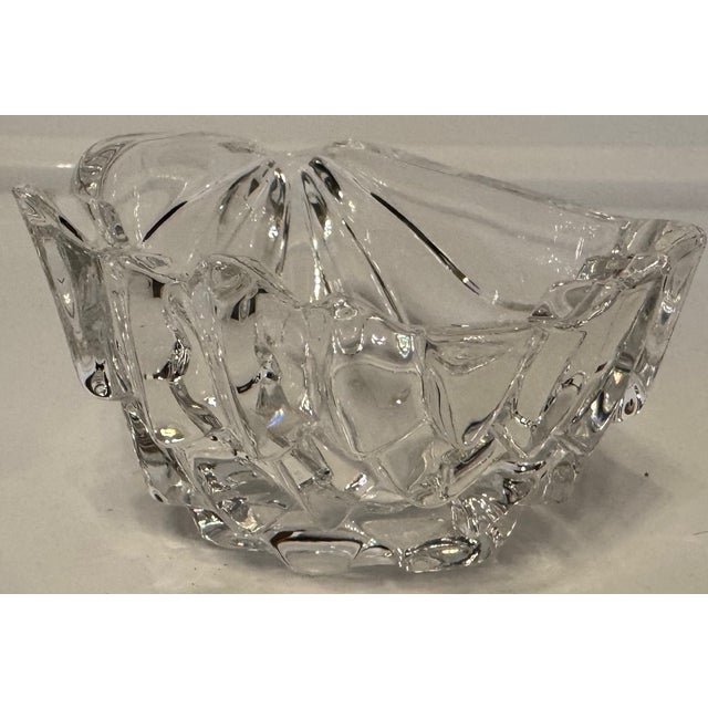 Vintage Mid Century Sculptural Glass / Decorative Dishes – Pair For Sale - Image 12 of 15