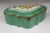 Blue Porcelain Box with Flower Decoration, 1940s For Sale - Image 8 of 13