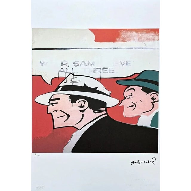 After Andy Warhol, Dick Tracy, 1980s, Lithograph For Sale