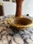 Hollywood Regency Italian Pencil Reed Rattan Bowl With Brass Trim, 11 In For Sale - Image 3 of 5