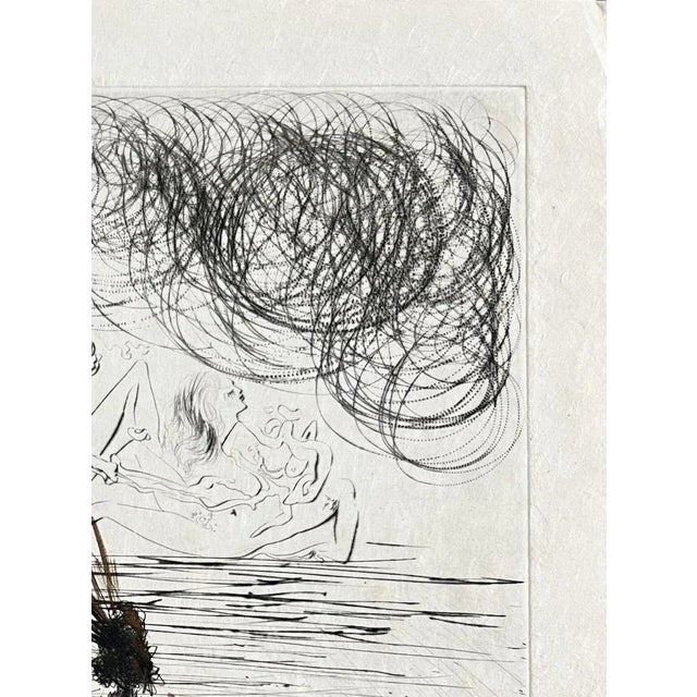 Salvador Dali, Kneeling Knight, 1969, Etching For Sale - Image 6 of 7