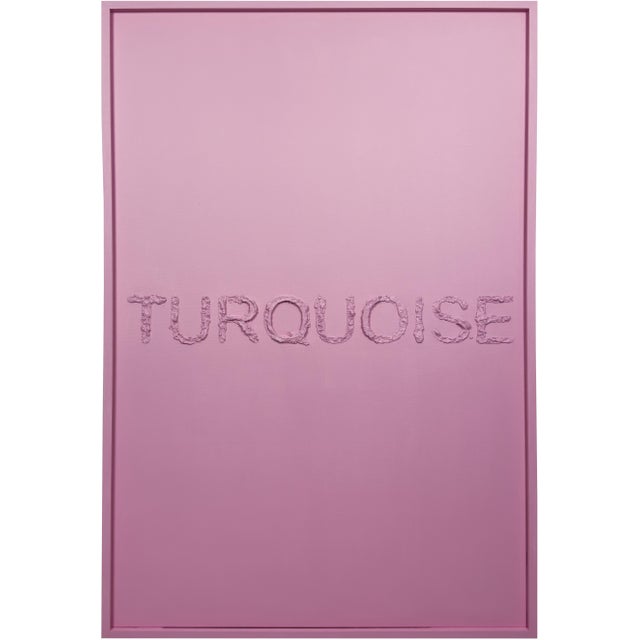 Torquoise? Artwork by Giuseppe Castellano for GC Light Italia, 2024 For Sale - Image 6 of 6