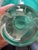 Striking signed Venini Murano art glass centerpiece bowl, handcrafted in Venice, Italy. The dramatic shallow bowl features...