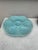 French French Majolica Oyster Aqua Turquoise Plate Sarreguemines, Circa 1870 For Sale - Image 3 of 4