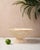 The "Lane Hex" Decorative Pedestal Bowl by Montana Labelle is a sculptural catchall bowl handcrafted from natural...