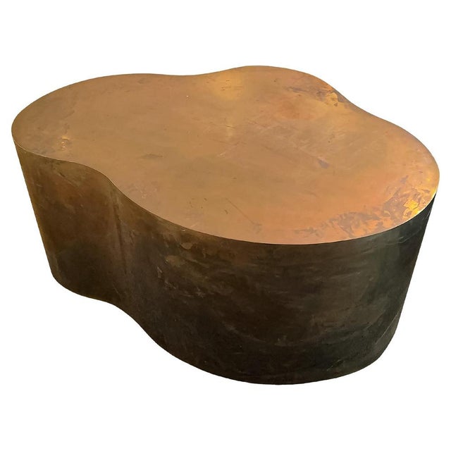 Large Freeform Side Table, 1980s For Sale - Image 10 of 10