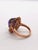 Bochic “Capri” Vintage Multi Color Rose Cut Topaz & Amethyst 18K Gold & Silver Multi natural gem Ring Beautiful Natural...